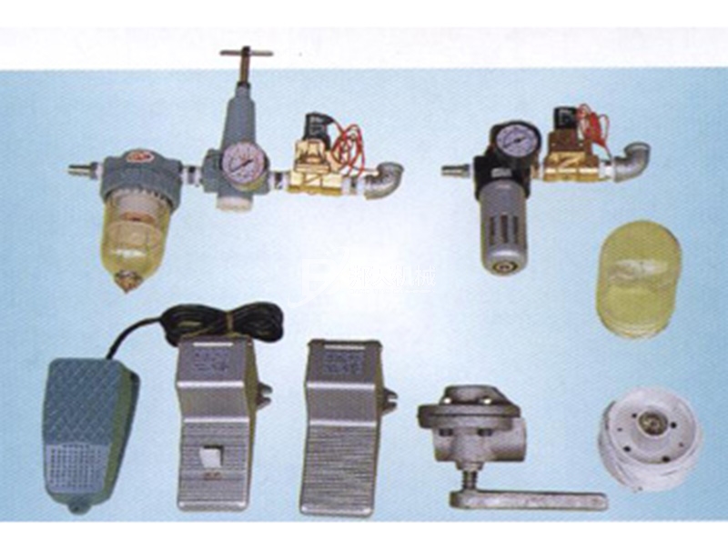 電磁閥、調(diào)壓濾水器、燈座、腳踏開(kāi)關(guān)、調(diào)砂器